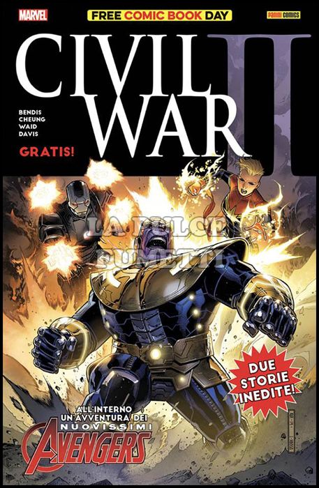 CIVIL WAR II - NUOVISSIMI AVENGERS - FREE COMIC BOOK DAY 